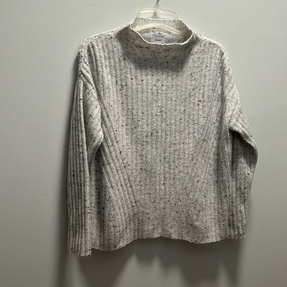 Old Navy Speckle Mock Neck Sweater size M - Picture 1 of 6
